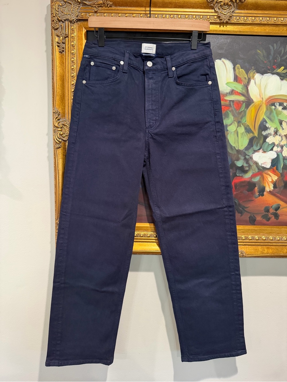 Citizens Of Humanity Navy Straight Jeans